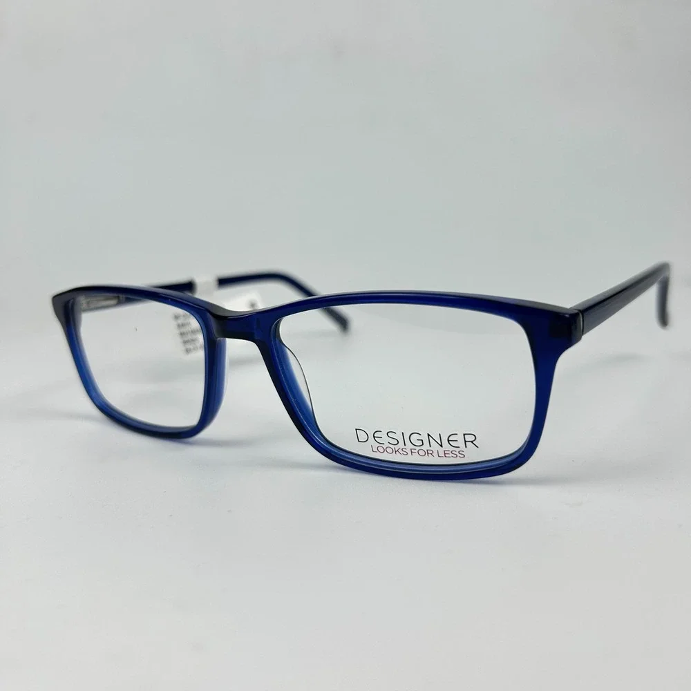 Designer Looks for Less A4010 Men's Eyeglasses Frame Blue Full Rim 54-17-140 mm